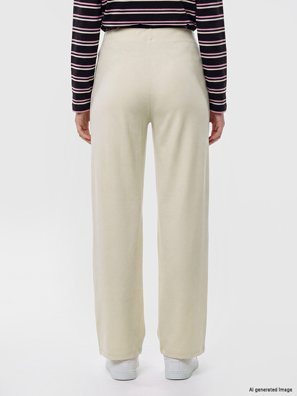 High Waisted Soft Touch Women's Sweatpants-3