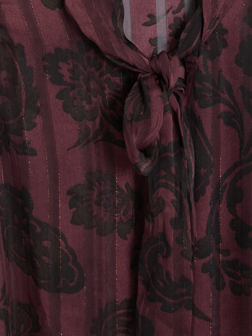 Woman Bordeaux Blouse-2