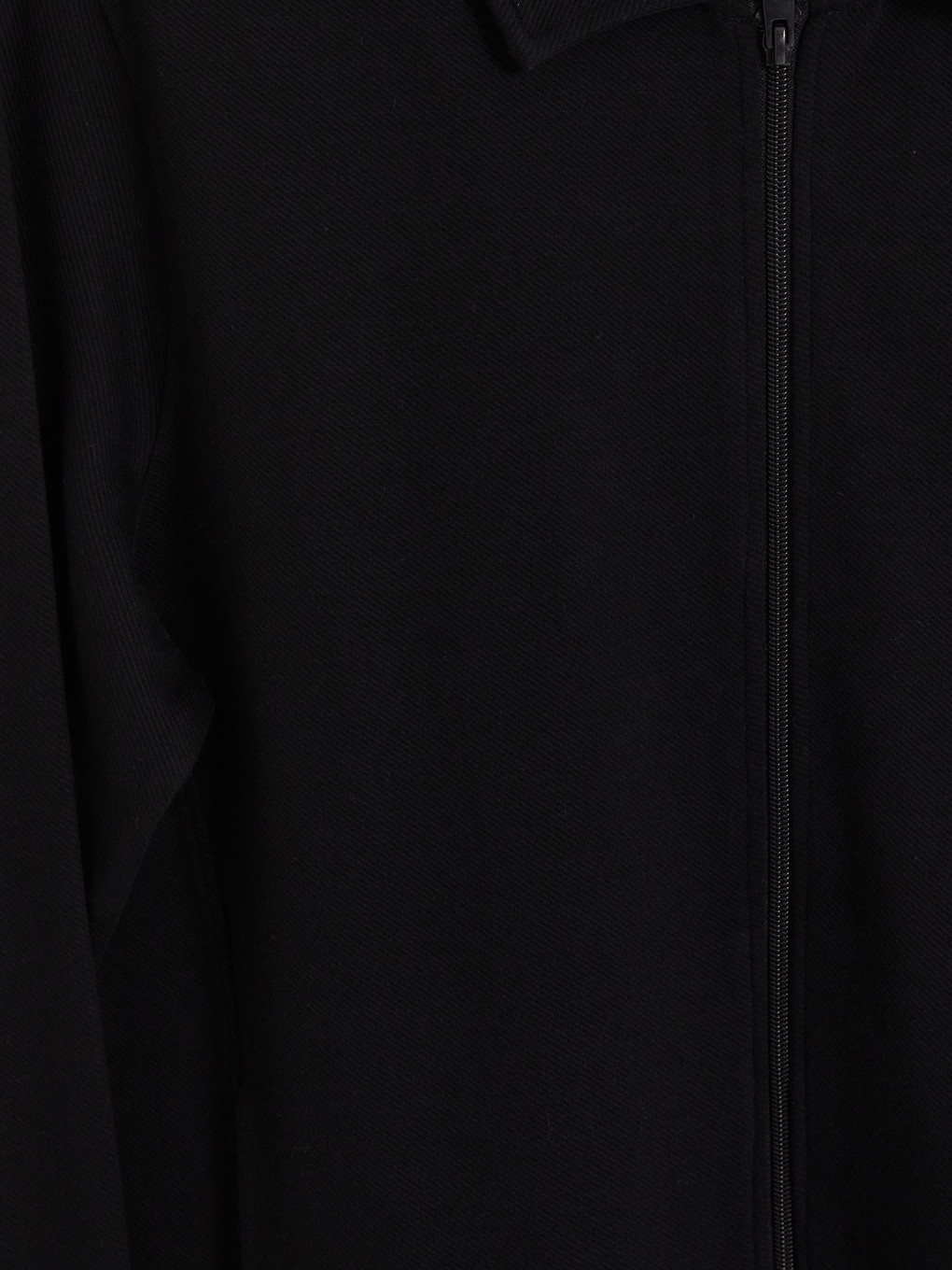 Man Black Zip-up Sweatshirt-6