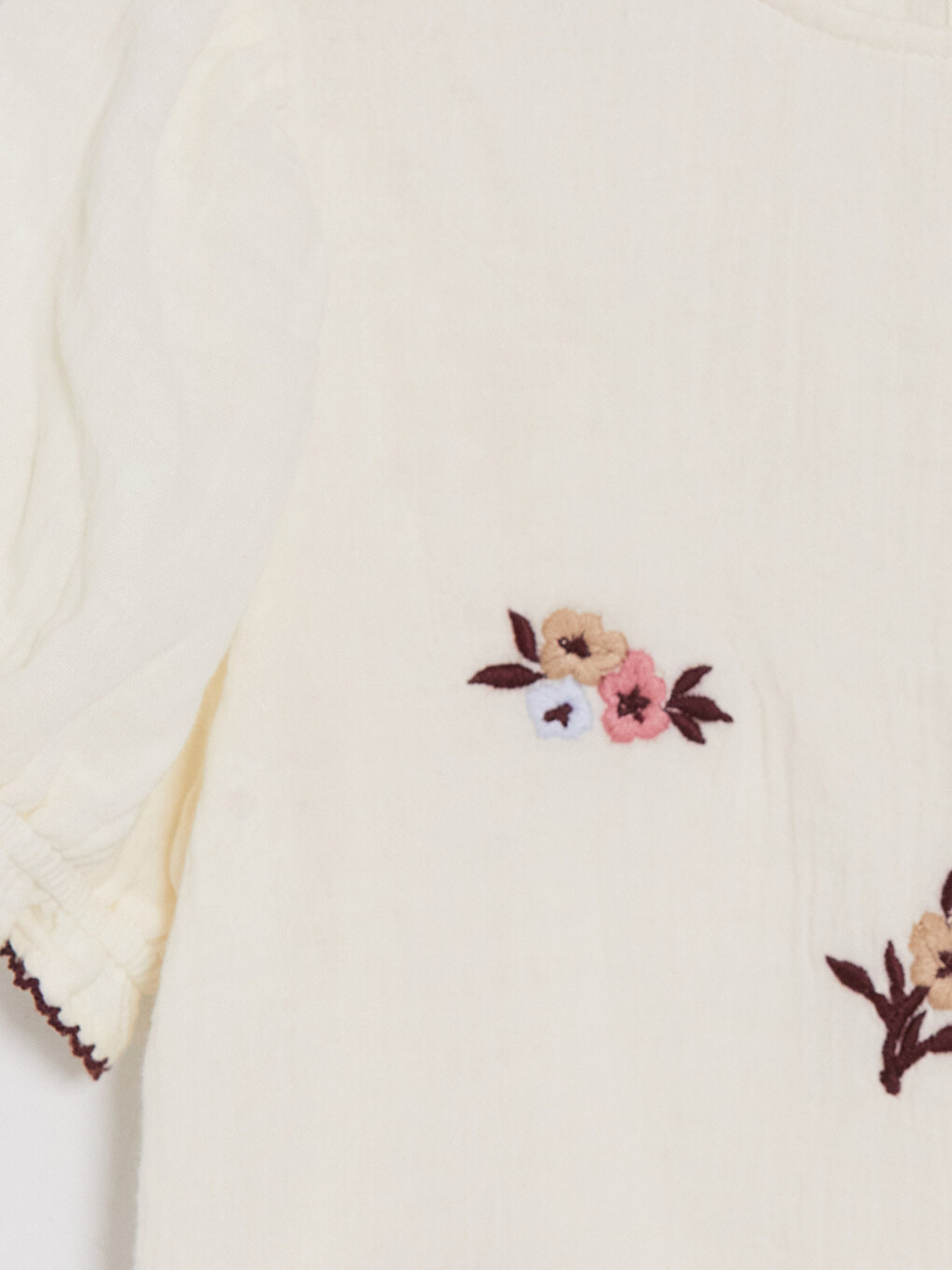 Floral Girls' Shirt-1