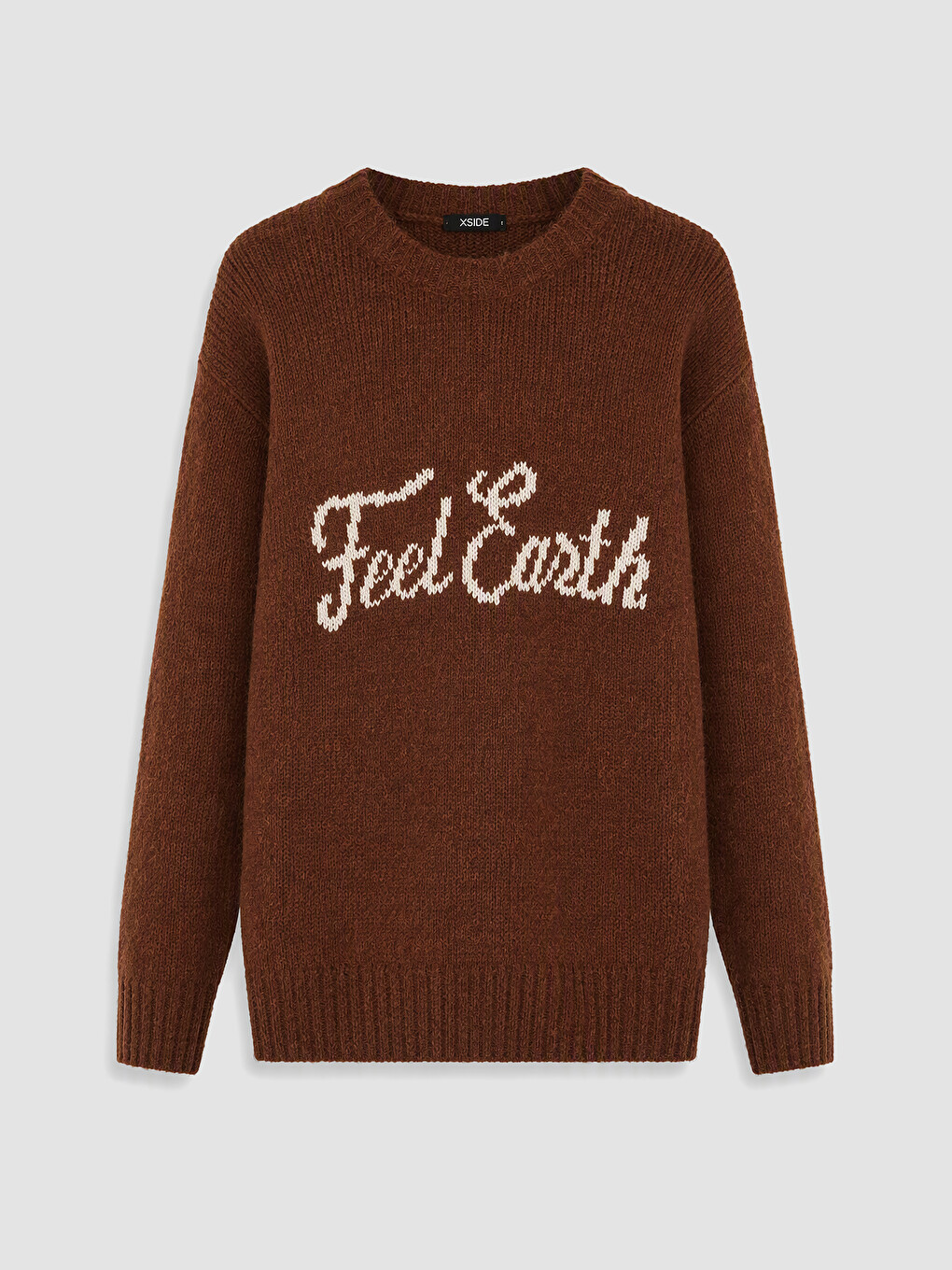 Man Brown Sweater