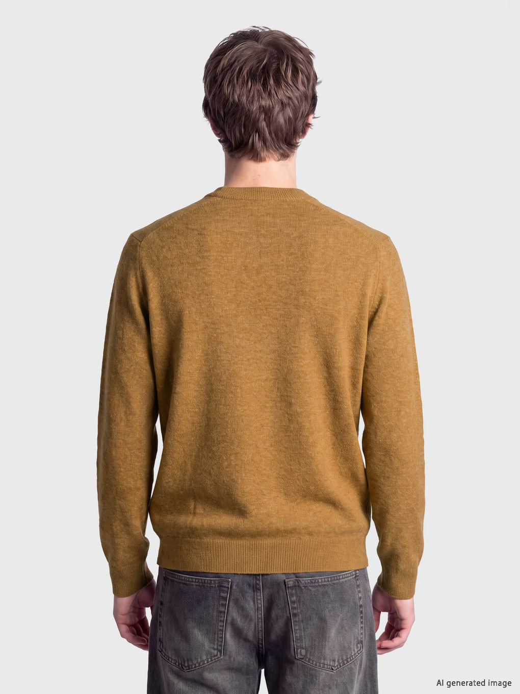 Man Yellow Sweater-3