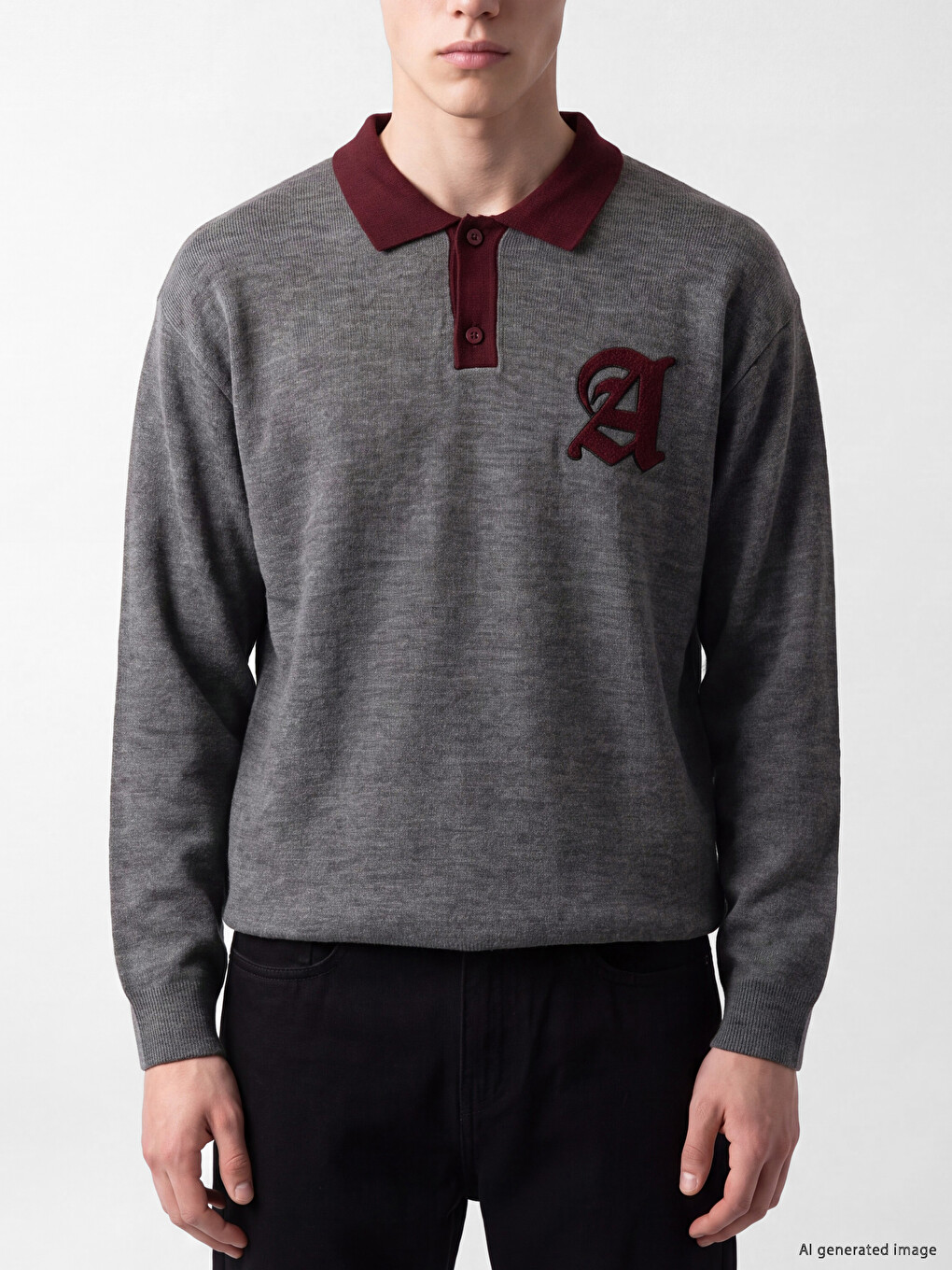 Man Anthracite Sweater-2