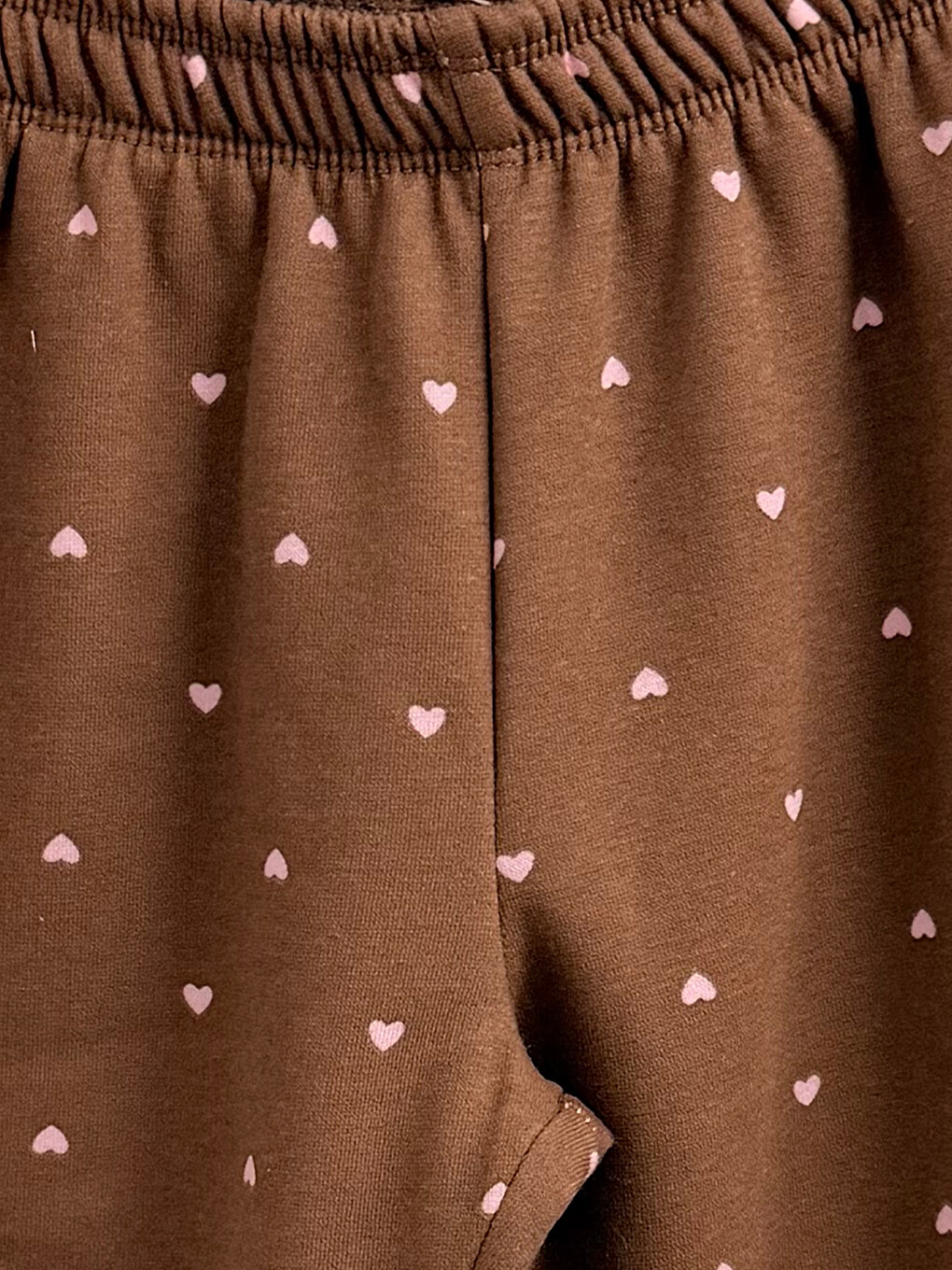 Girl Brown Sweatpants-1
