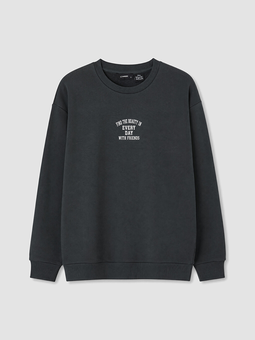 Bluza Sportive Oversize Për Gra Me Print Winnie The Pooh-5