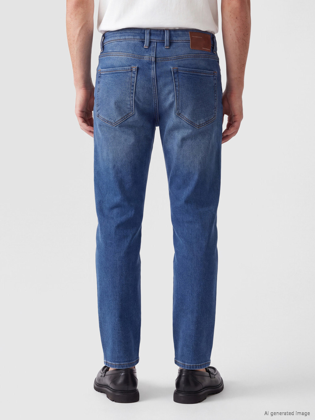 Man Indigo Jeans-3