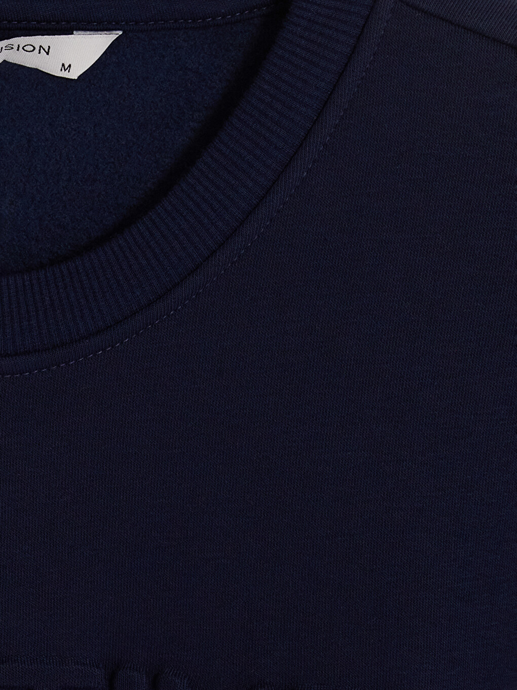 Crew Neck Printed Men's Thick Sweatshirt-2