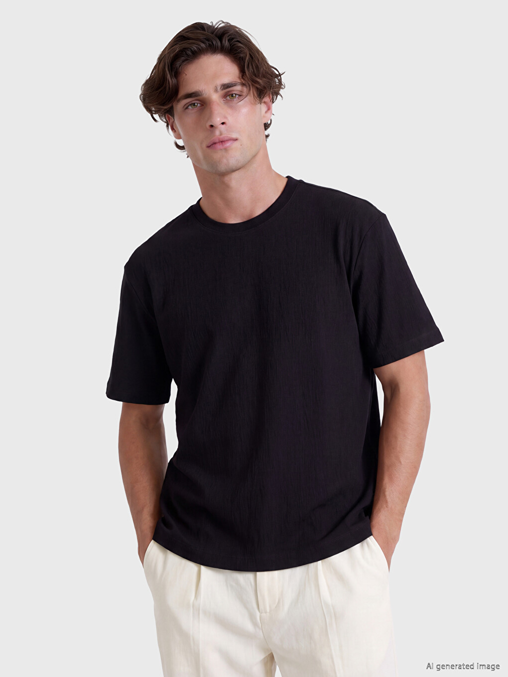 Tricou Bărbați Crew Neck-1