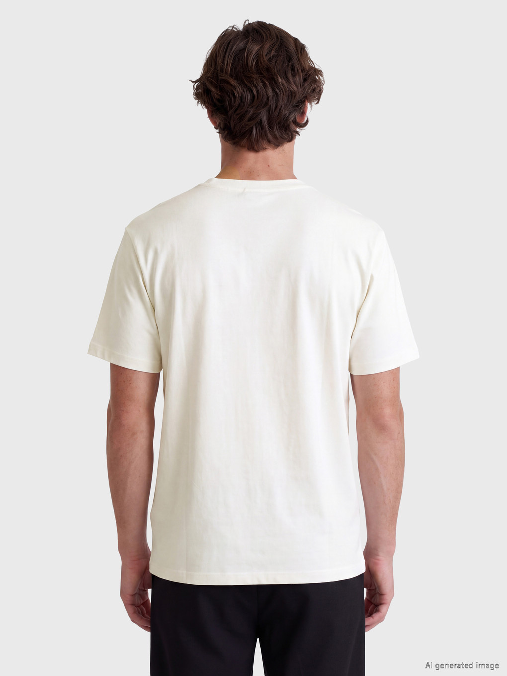 Crew Neck Men's T-shirt-3