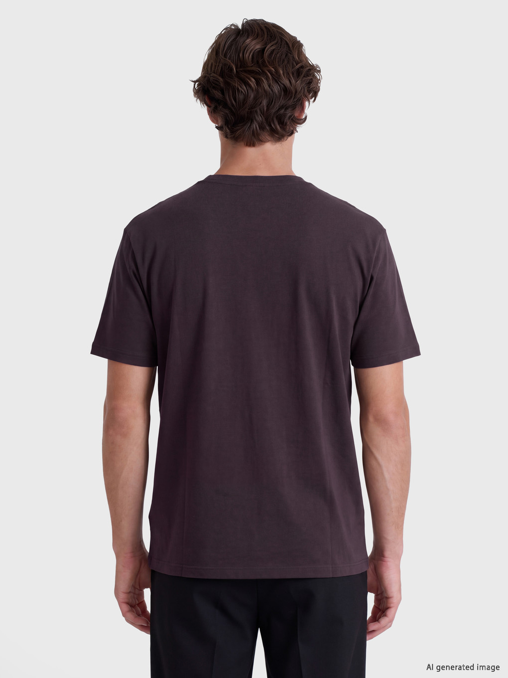 Crew Neck Men's T-shirt-3