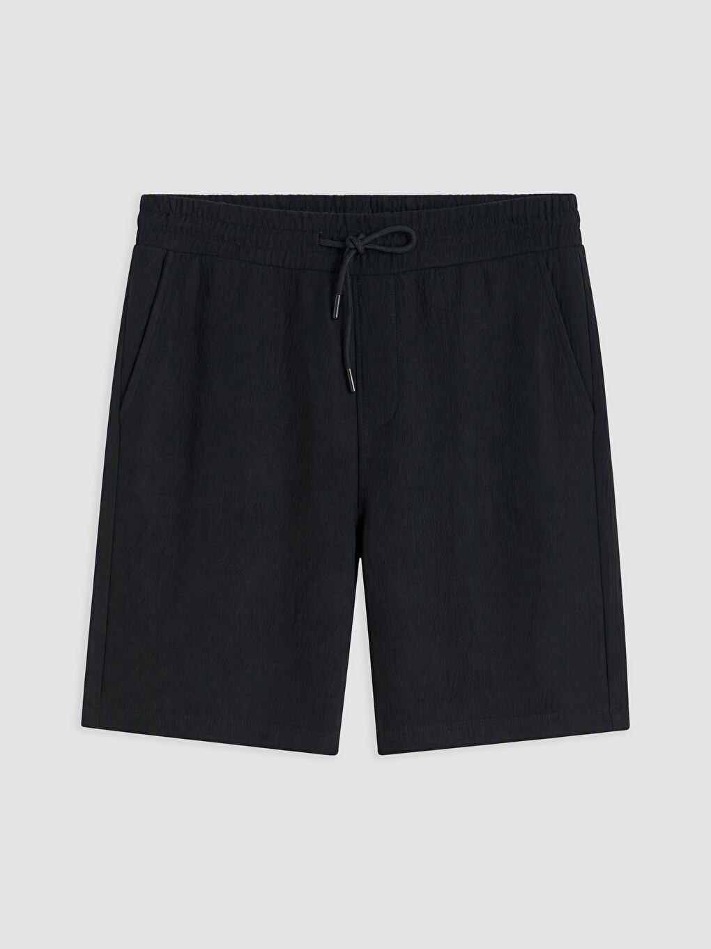 Man Black Shorts