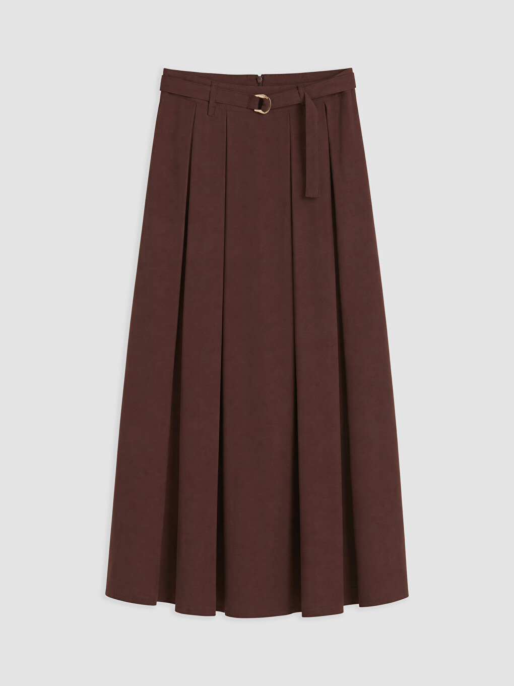 Woman Plum Skirt-4