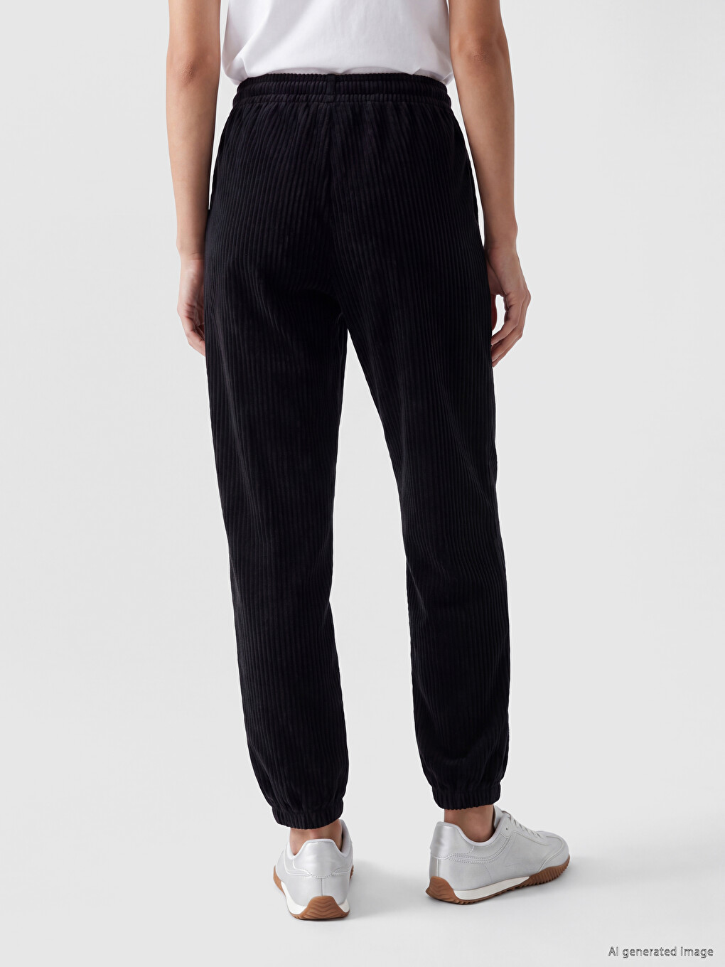 Women's Velvet Jogger Sweatpants-3