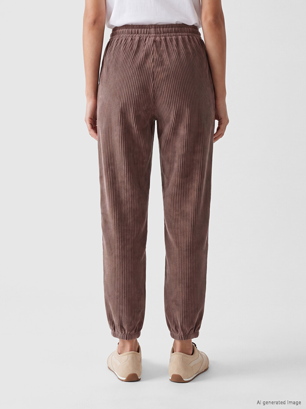 Women's Velvet Jogger Sweatpants-3
