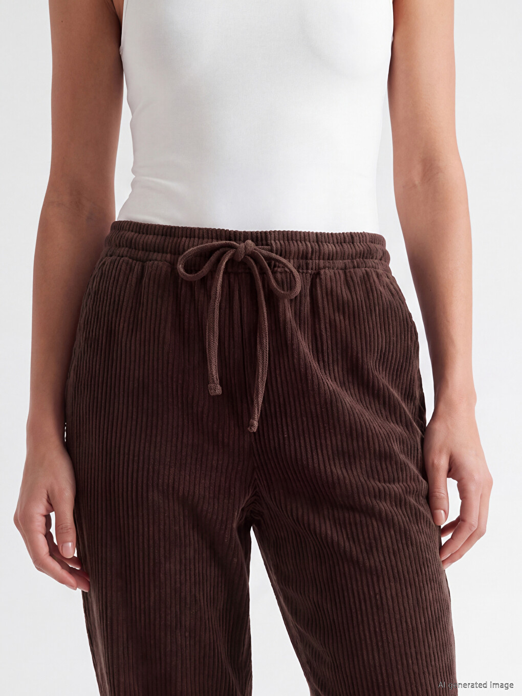 Women's Velvet Jogger Sweatpants-2