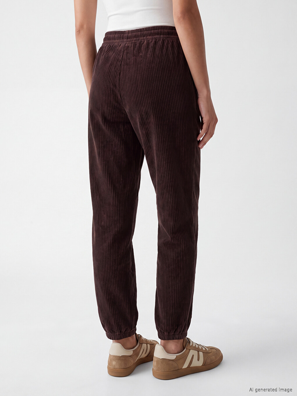 Women's Velvet Jogger Sweatpants-3