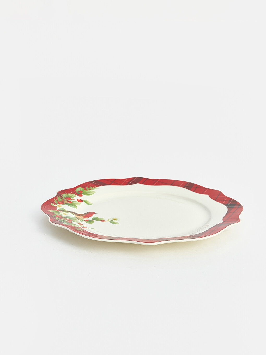 Printed Porcelain Serving Plate-1