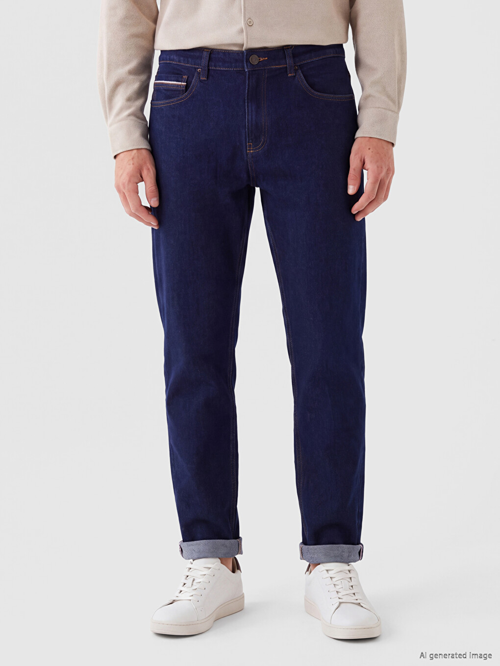 Man Indigo Jeans-1
