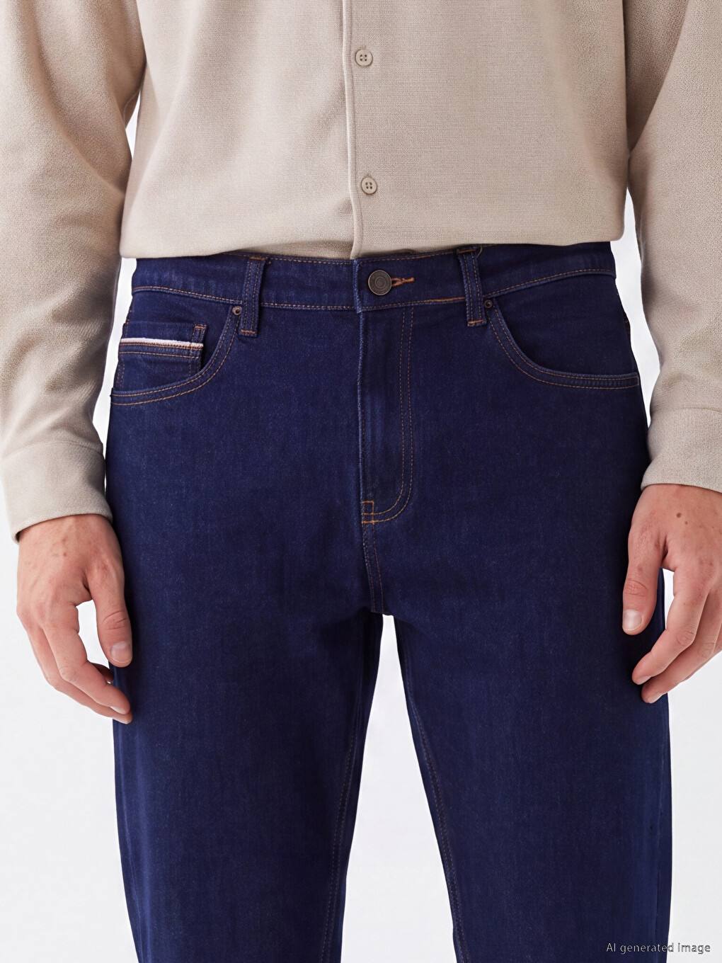 Man Indigo Jeans-2