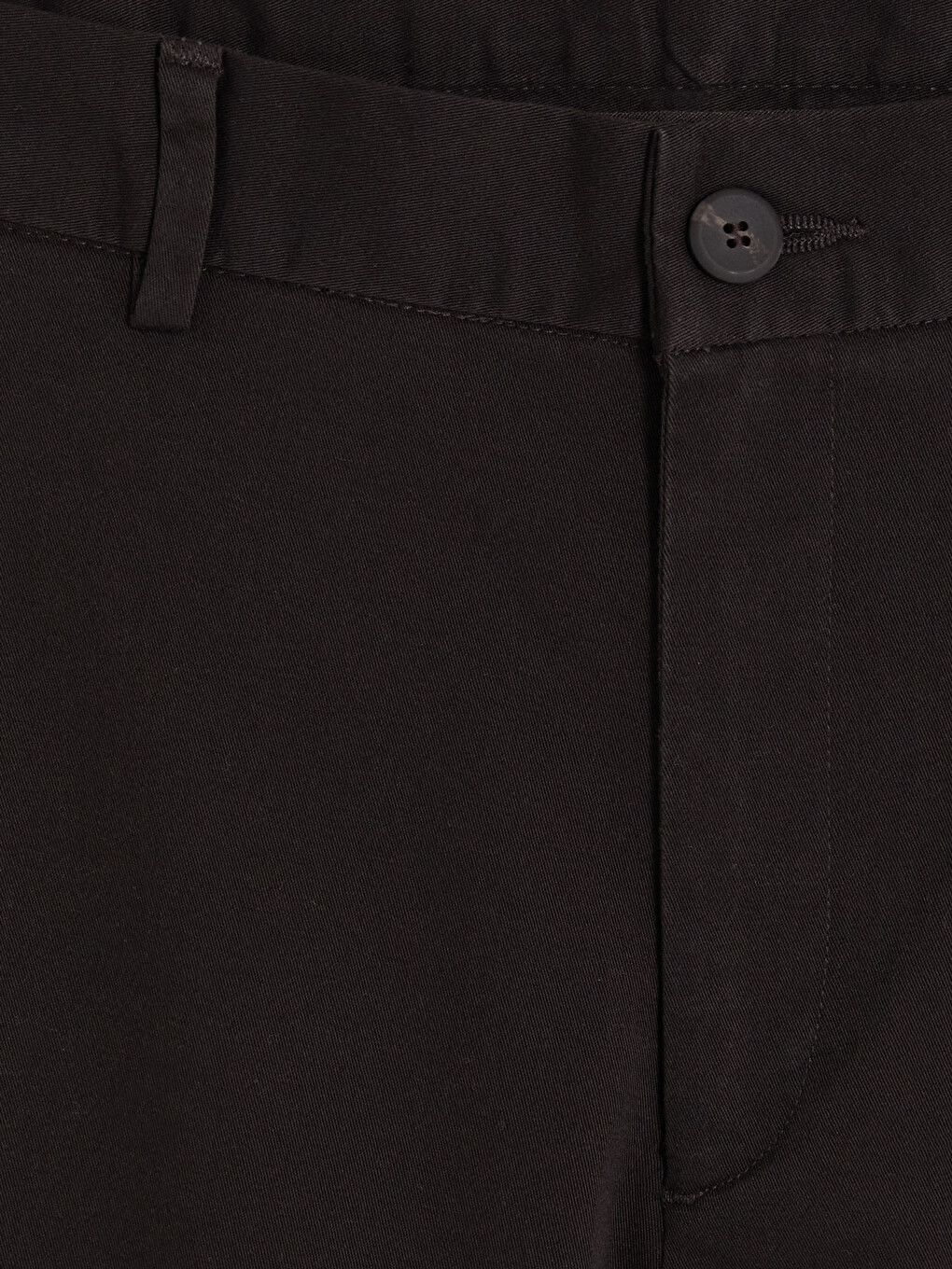Kahverengi Standart Kalıp Gabardin Erkek Pantolon-2