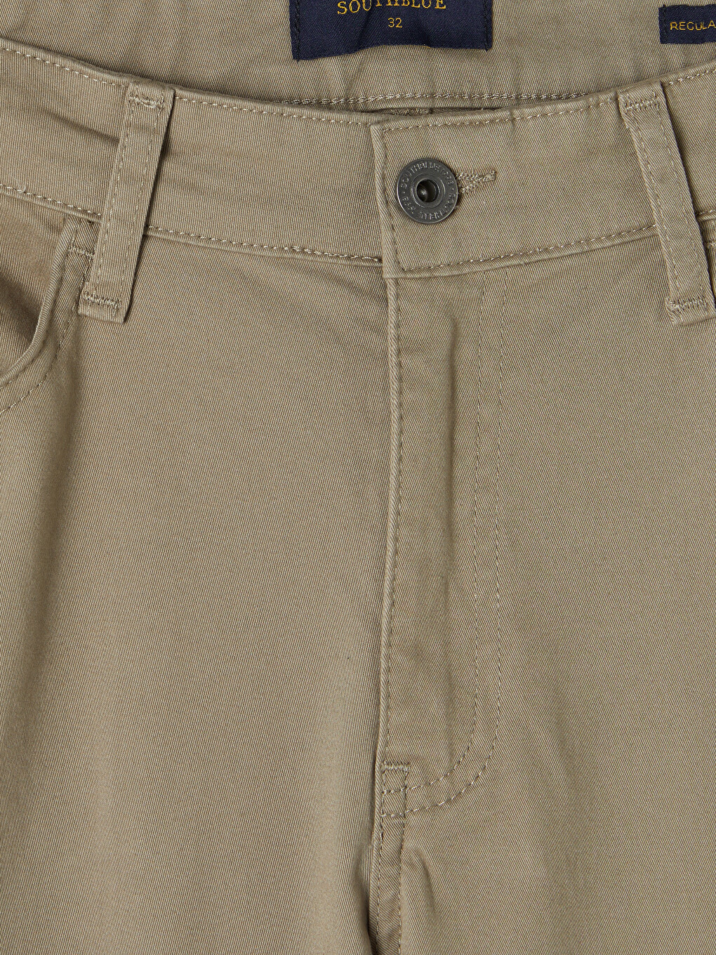 Bej Standart Kalıp Gabardin Erkek Pantolon-2