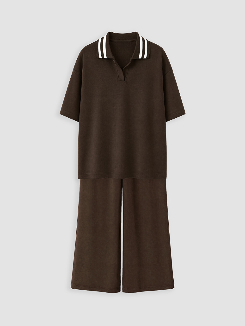 Polo Collar Short Sleeve Girls' Soft Touch Set