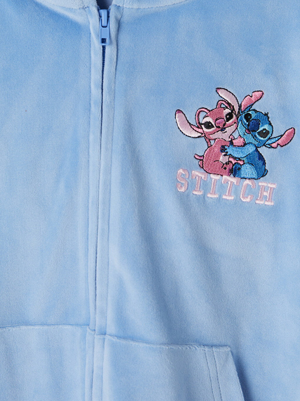 Вышитый Бархатный Спортивный Костюм Для Девочек Stitch And Angel-2