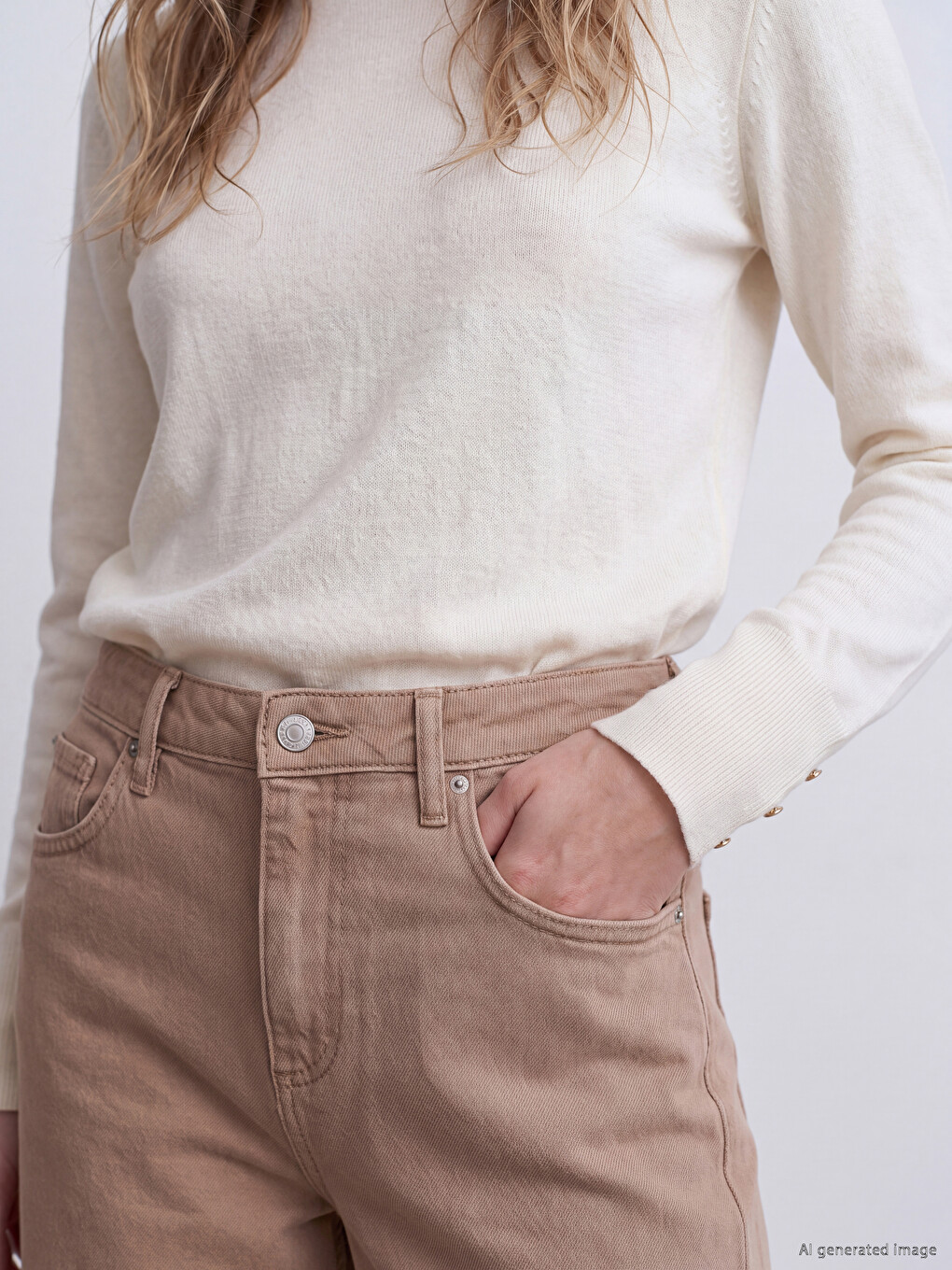 Wideleg Women's Jeans-2