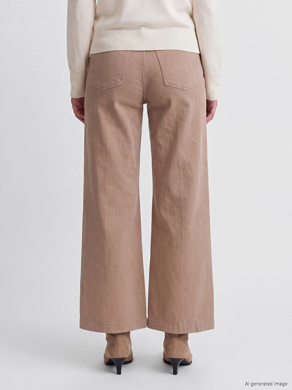 Wideleg Women's Jeans-3