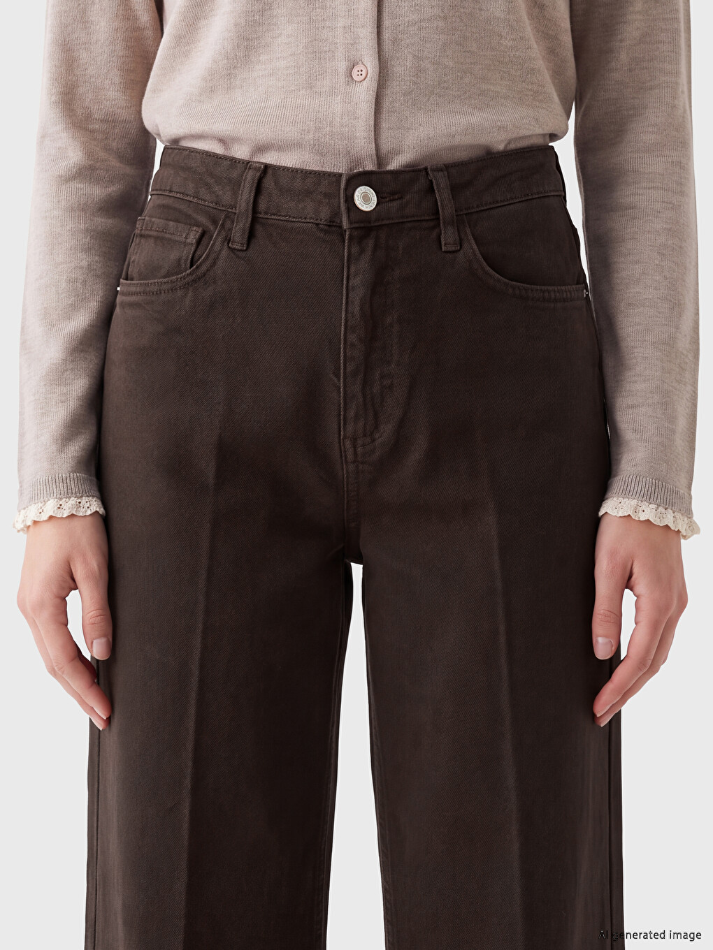 Wideleg Women's Jeans-2