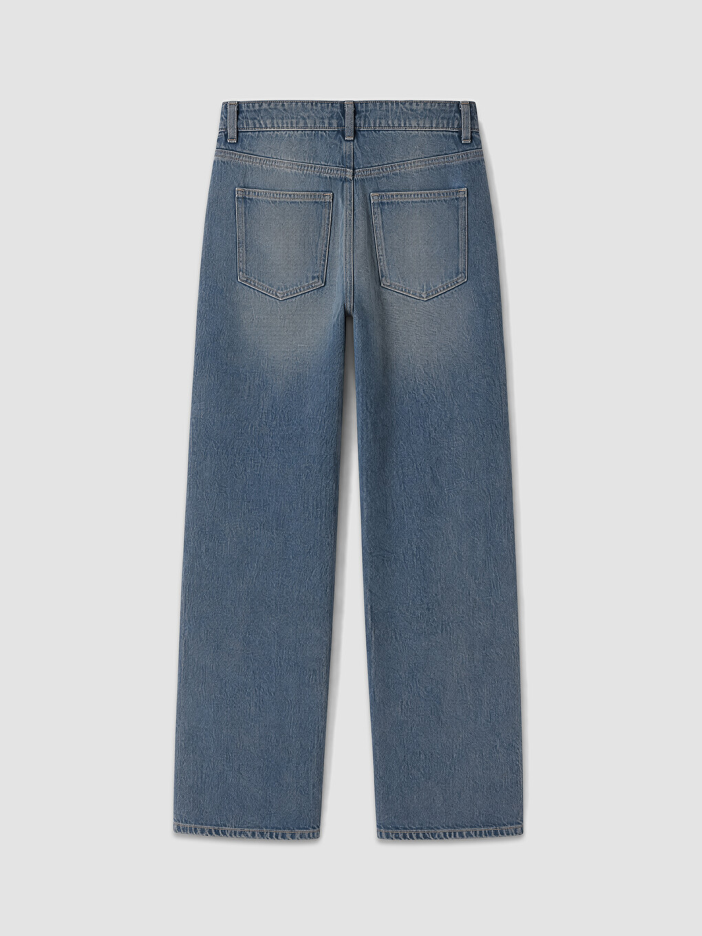 Straight Fit Women's Jeans-5