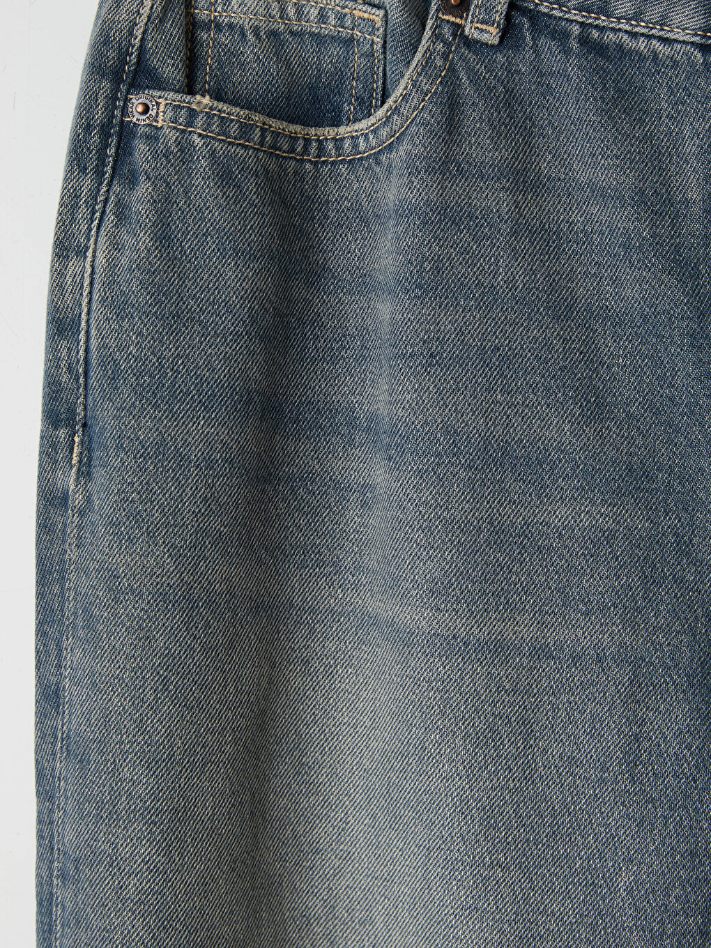 Straight Fit Women's Jeans-6