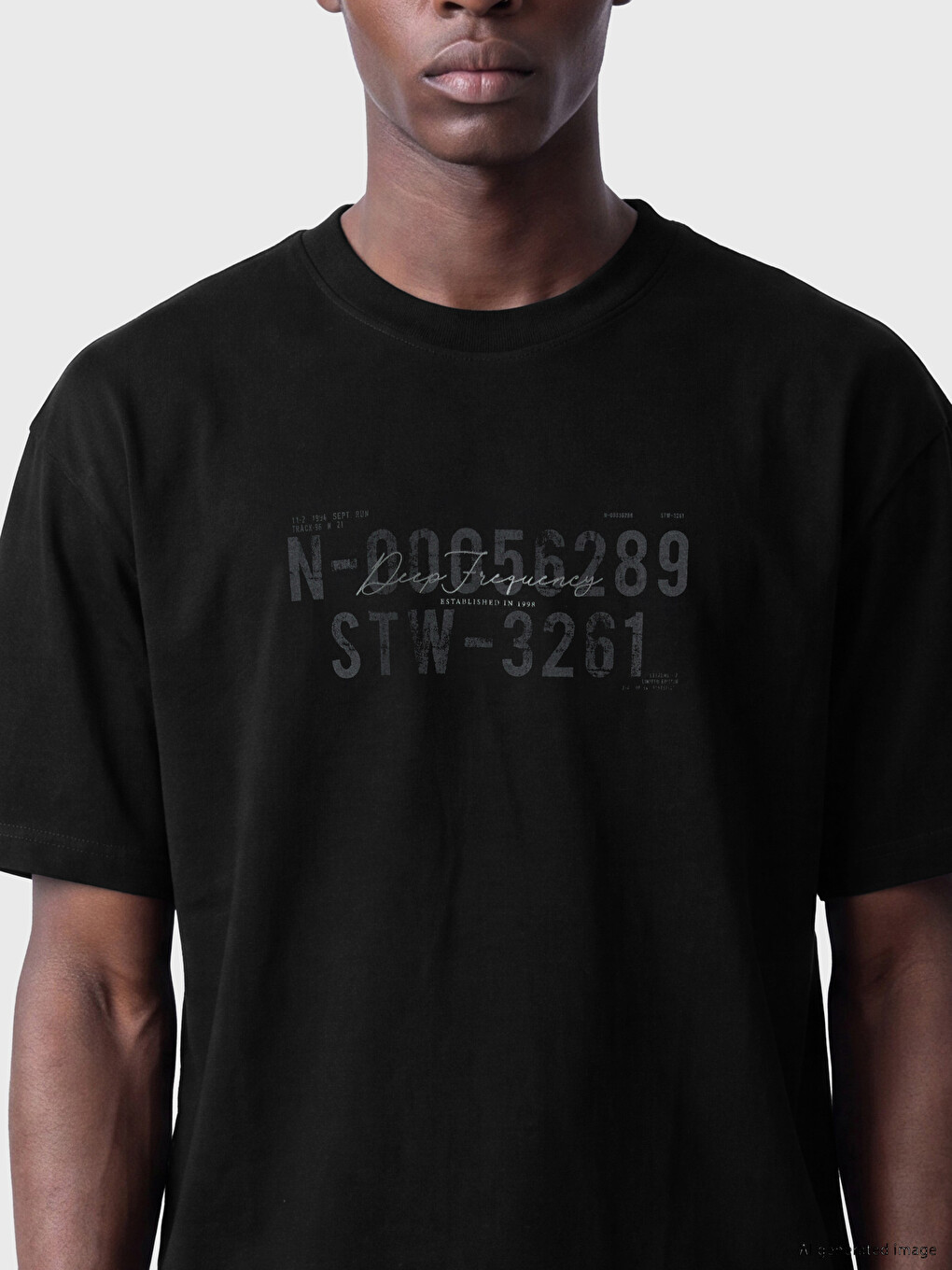 Crew Neck Printed Men's T-shirt-2