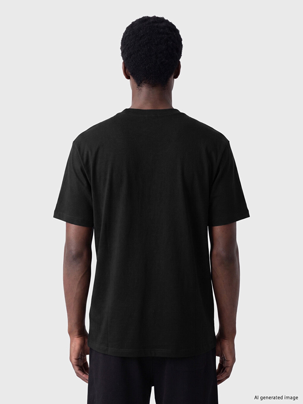 Crew Neck Printed Men's T-shirt-3