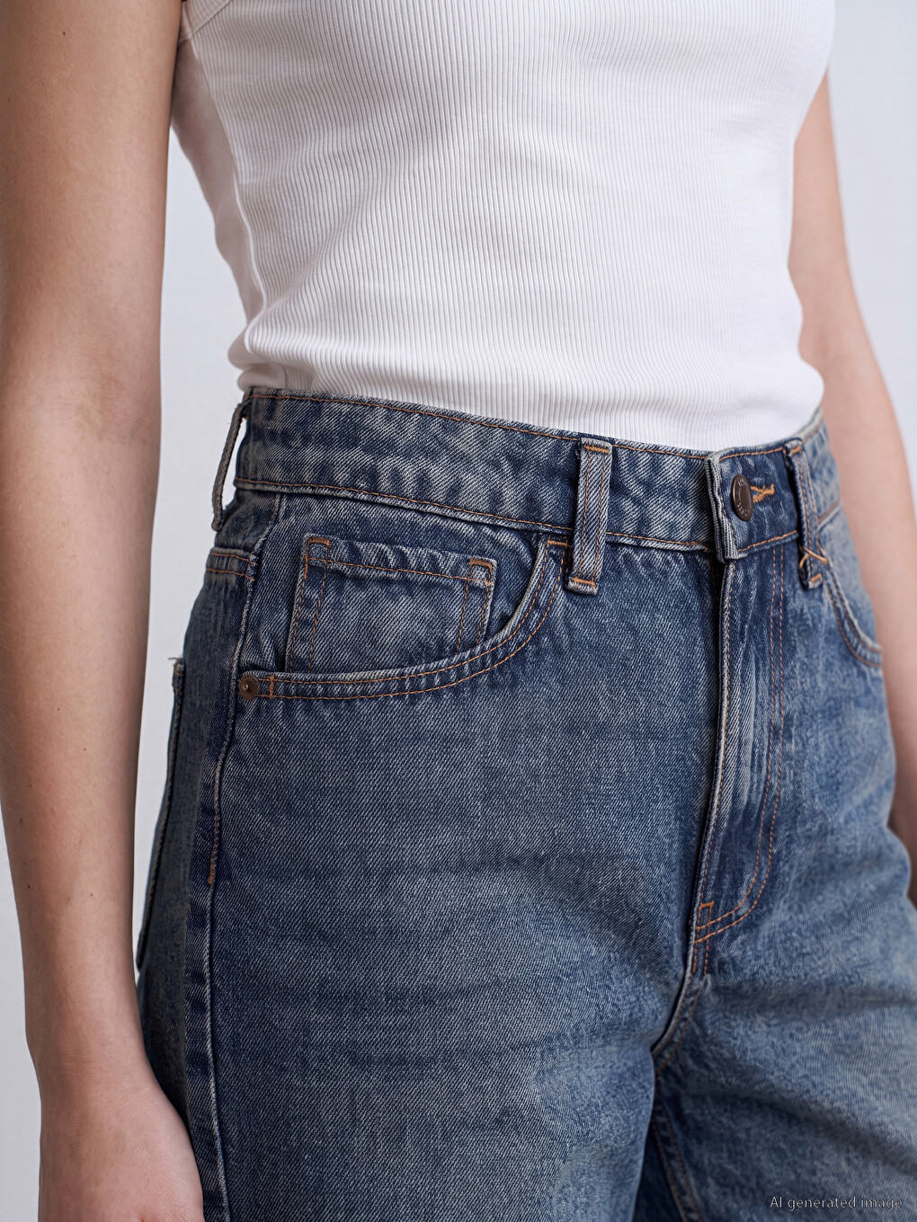 Barrel Fit Women's Jeans-1