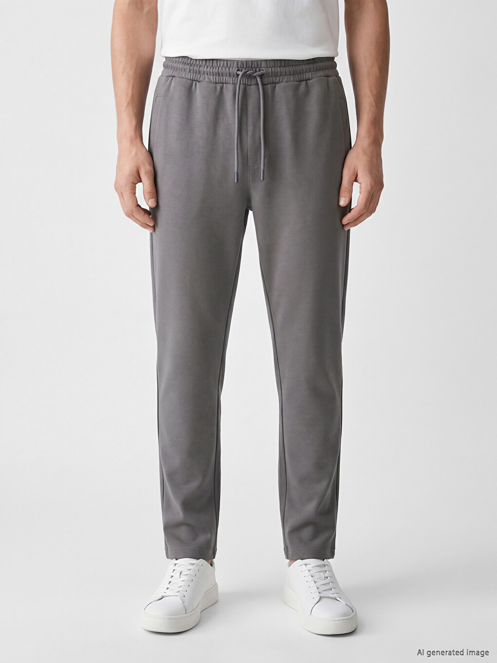 Antrasit Regular Fit Erkek Eşofman Altı-1