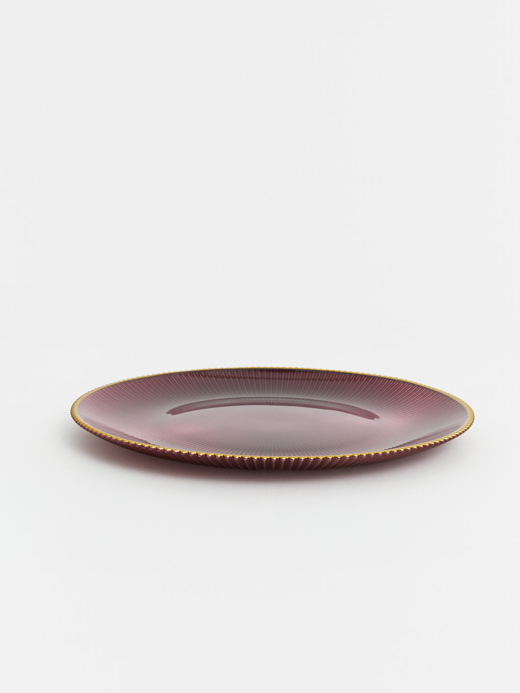 Glass Serving Platter 28 Cm-1