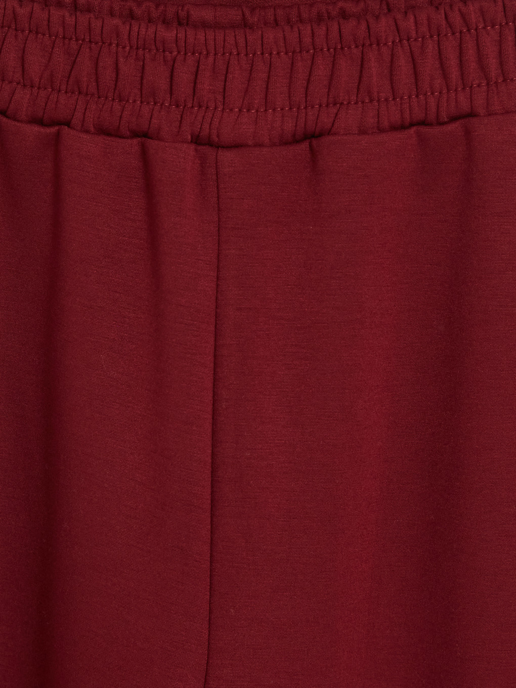 Bordo Dik Yaka Kız Çocuk Soft Touch Eşofman Takım-6
