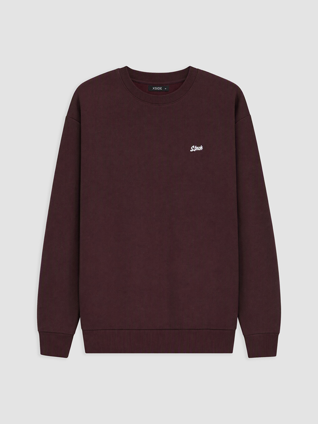 Mashkull Ngjyre Kumbull Sweatshirt