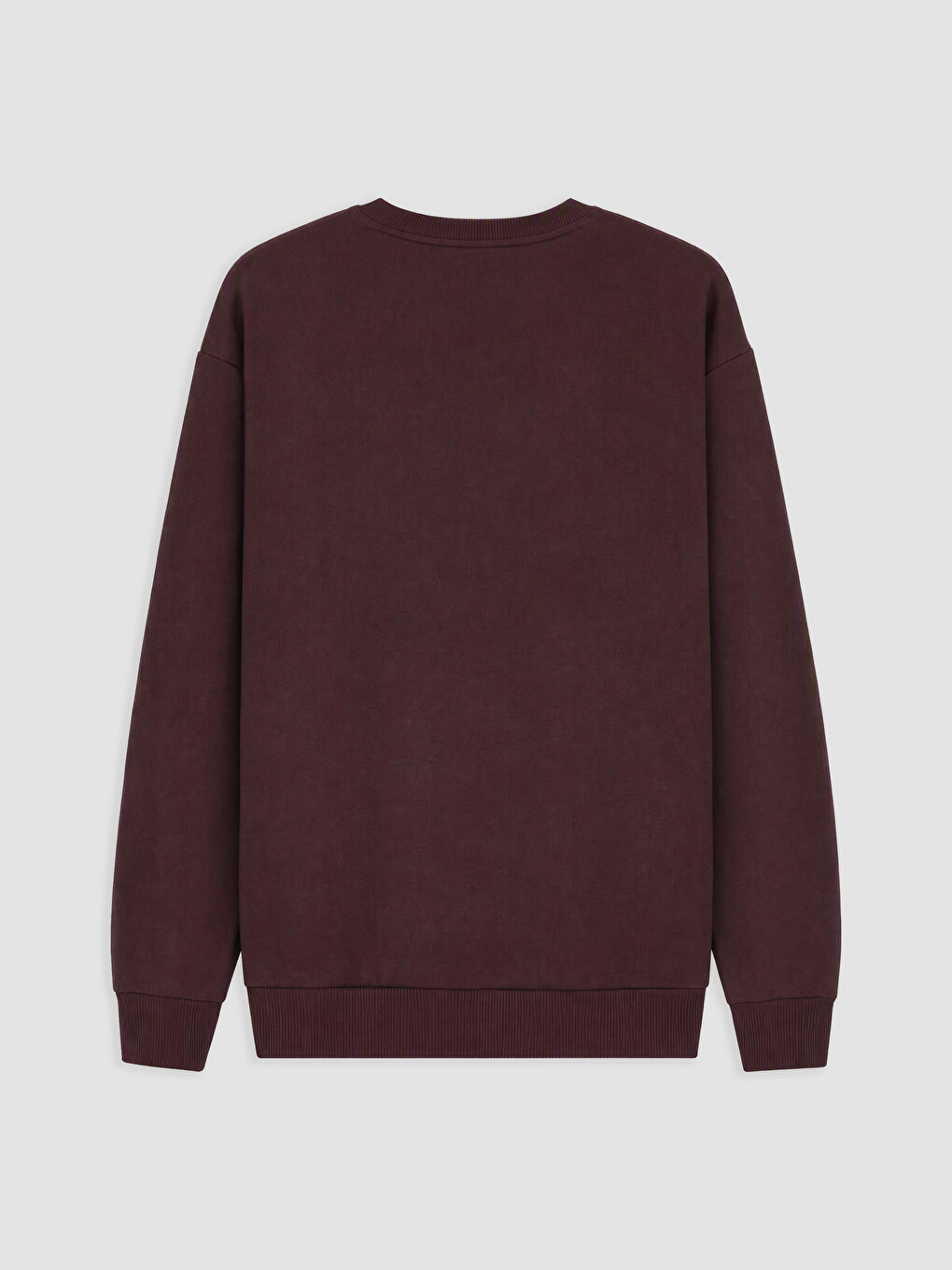 Mashkull Ngjyre Kumbull Sweatshirt-1