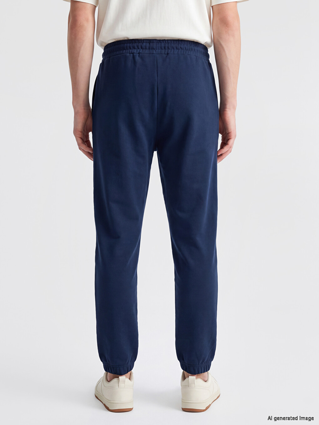 Lacivert Regular Fit Erkek Jogger Eşofman Altı-3