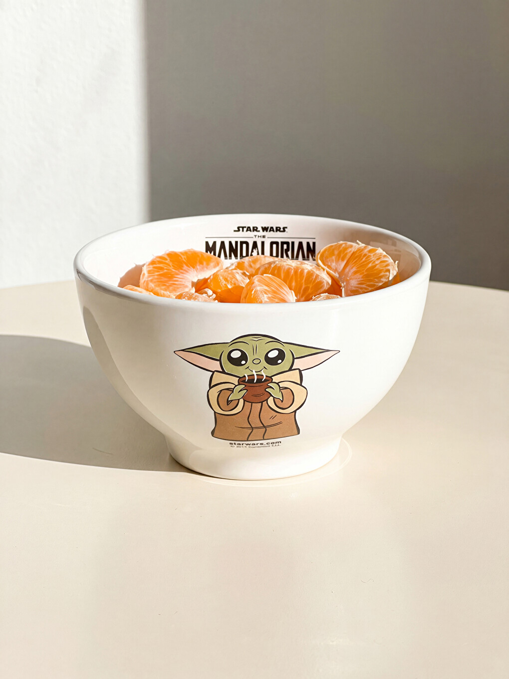 Karışık Star Wars The Mandalorian Baskılı Seramik Kase