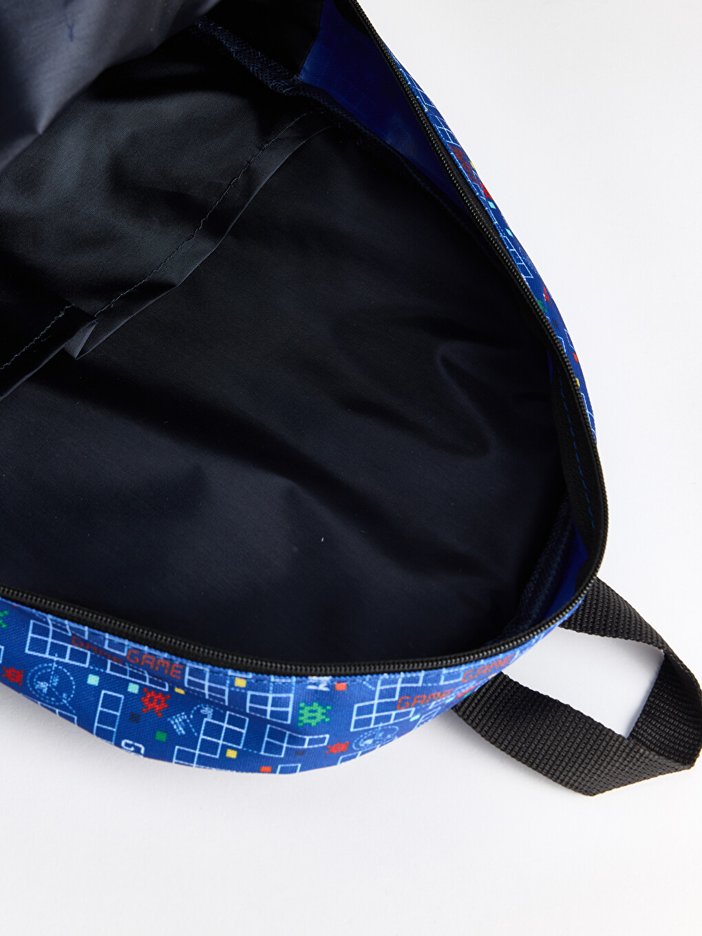 Lacivert Baskılı Erkek Çocuk Sırt Çantası-4