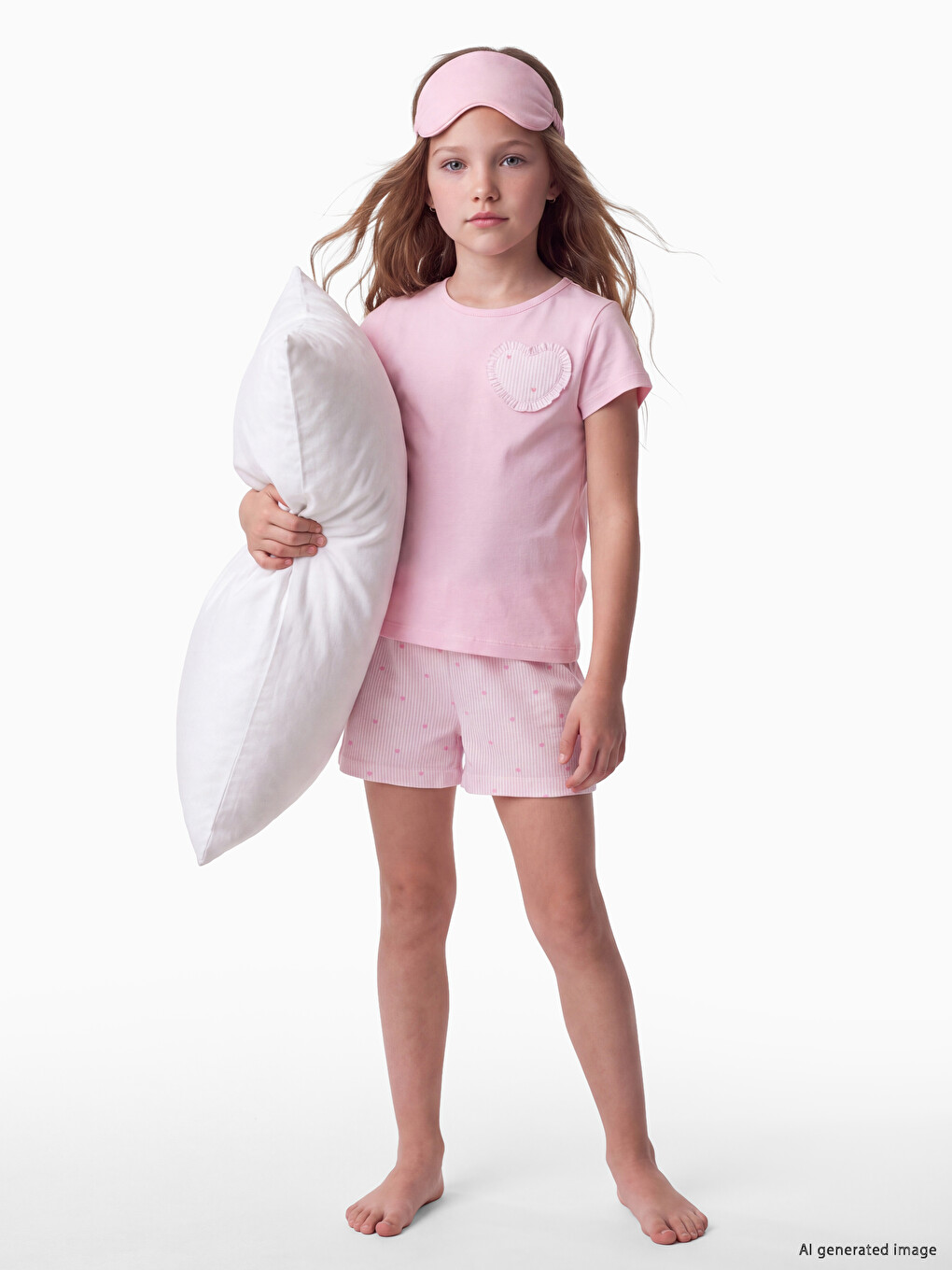 Girls' Shortie Pyjamas Set-1