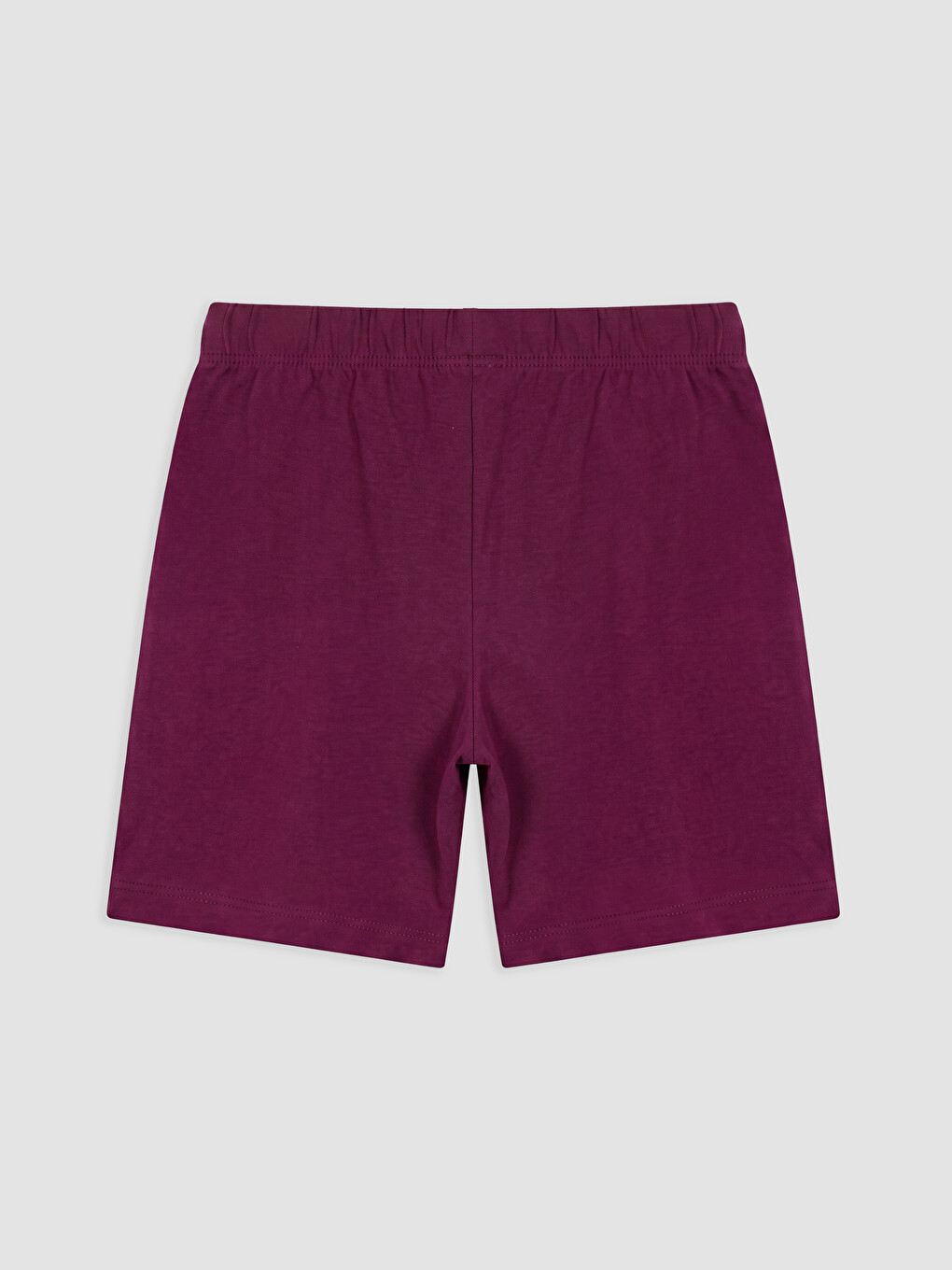 Pembe Baskılı Kız Çocuk Şortlu Pijama Takımı-4