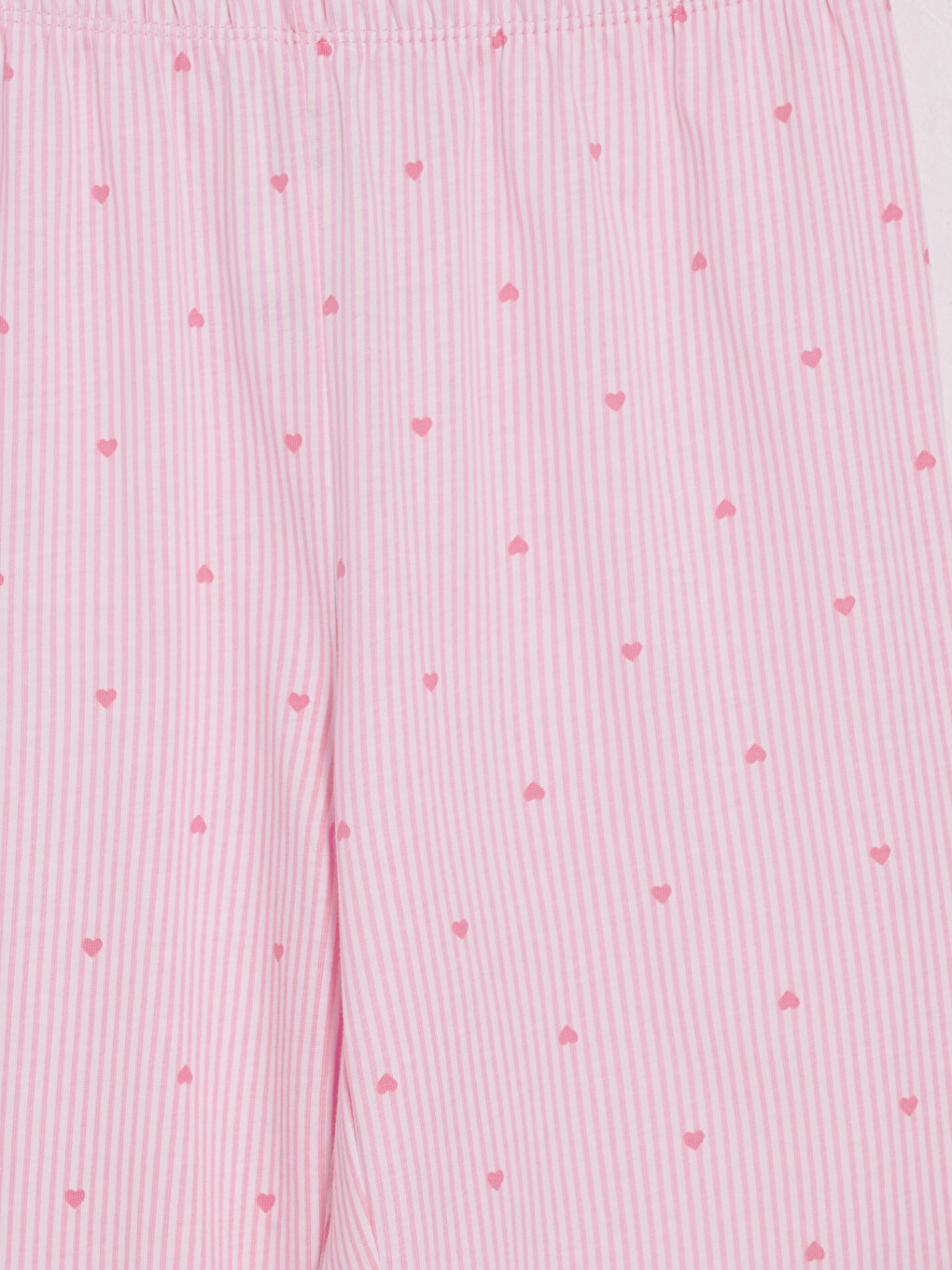 Pembe Gömlek Yaka Kız Çocuk Pijama Takım-6