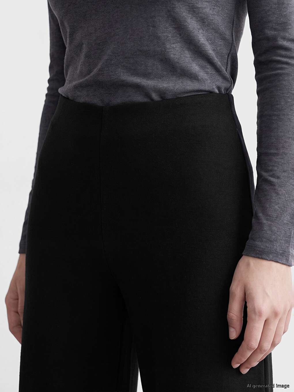 Pantaloni Dama Cu Talie Elastica-2