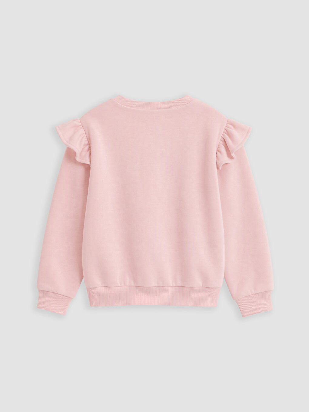 Pembe Bisiklet Yaka Nakışlı Kız Çocuk Takım-8