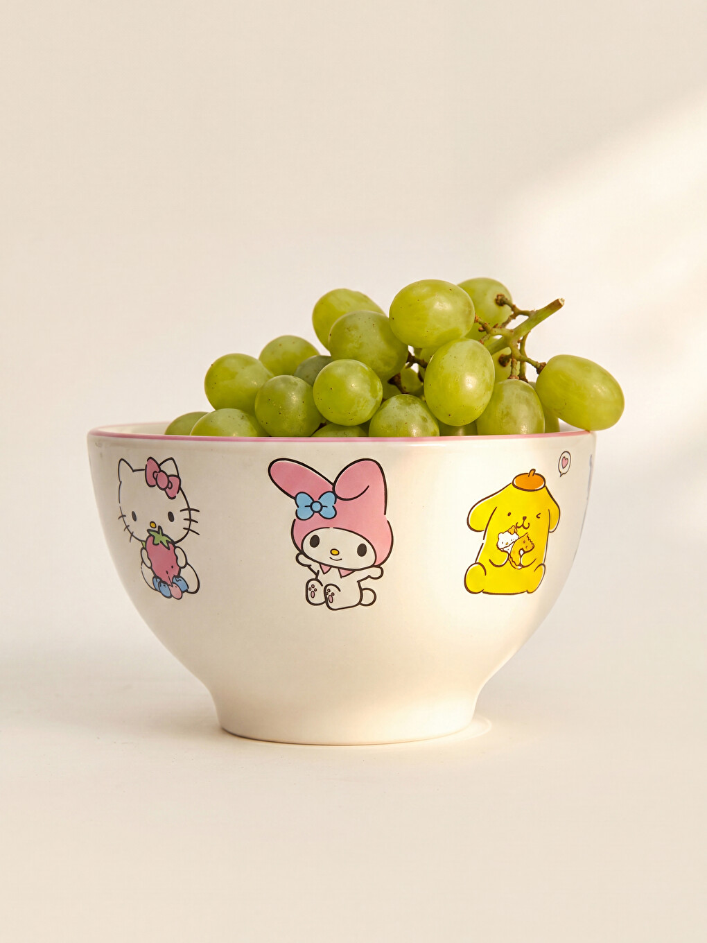 Karışık Hello Kitty Baskılı Seramik Kase