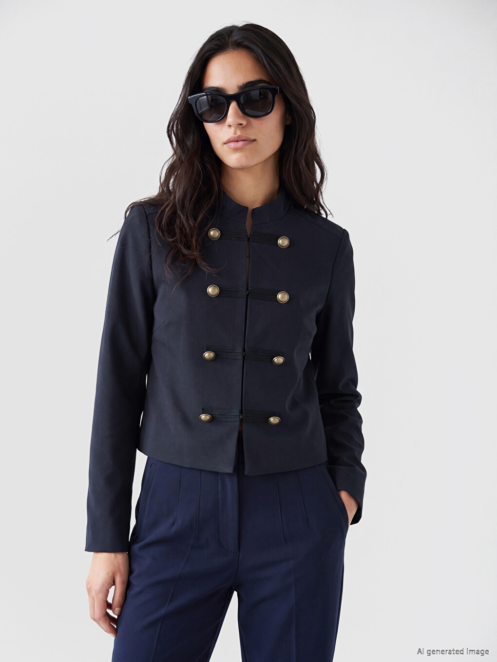 Sacou Bleumarin Femeie-2
